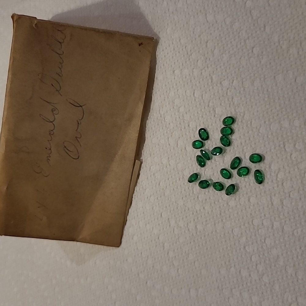 Oval Emerald Doublet